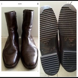 BARRETT OF ITALY LEATHER BOOTS Sz 7 1/2